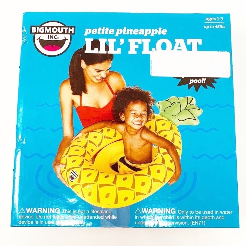 NEW Pineapple Pool Float Pool Toy Big Mouth